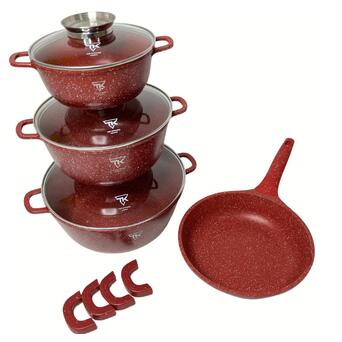 Набір посуду XPRO TK-00076 червоний (24752-TK00076_1795) фото №8