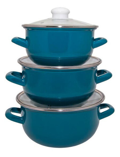 Набір посуду Infinity Blue SCE-P653-6588659 6 предметів фото №1