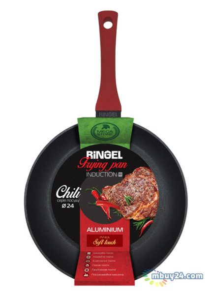 Сковорода Ringel Chili глибока 24 см б/кришки (RG-1101-24) фото №2
