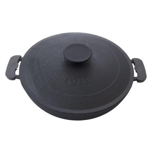 Сковорода жаровня чавунна Біол 500 мм з кришкою (1750К) фото №1