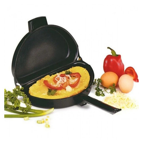 Двойная сковорода для омлета антипригарная Folding Omelette Pan фото №6