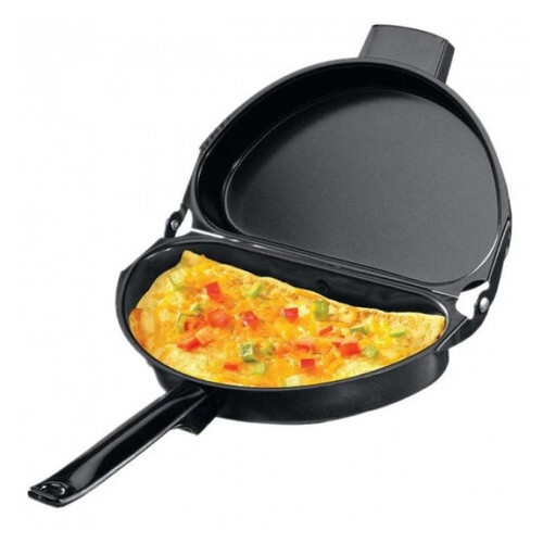 Двойная сковорода для омлета антипригарная Folding Omelette Pan фото №5