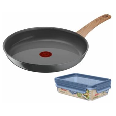 Сковорода Tefal Renew + контейнер Tefal Master Seal Eco 26 см, 0.8л (C4250543) фото №1