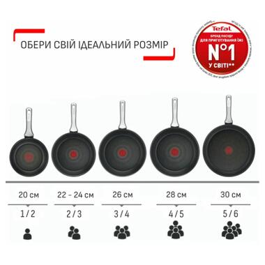 Сковорода Tefal Renew + контейнер Tefal Master Seal Eco 26 см, 0.8л (C4250543) фото №7