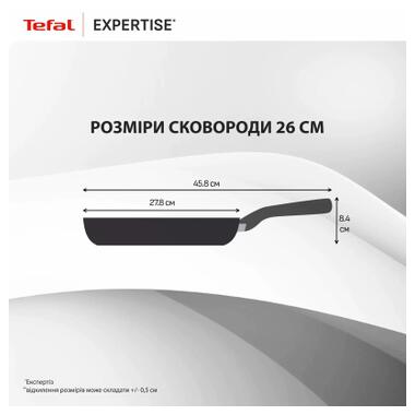 Сковорода Tefal Expertise 26см черный (G3210532) фото №4