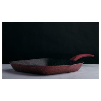 Сковорода гриль Peper Cherry Lava-Stone PR-2110-24 24 см фото №1