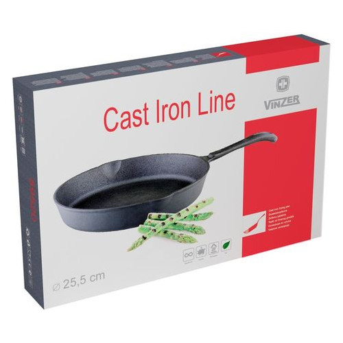 Сковорода Vinzer Cast Iron Line 26 см (89520) фото №1