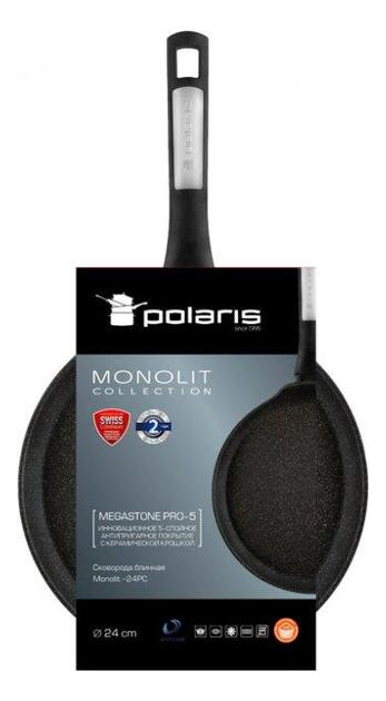 Сковорода млинець Polaris Monolit-24PC 15267 24 см фото №3