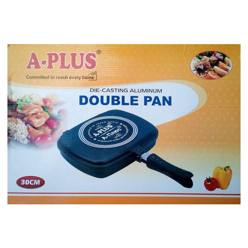 Сковорода для гриля двойная A-Plus Double Pan Fp-1500 30 см фото №3