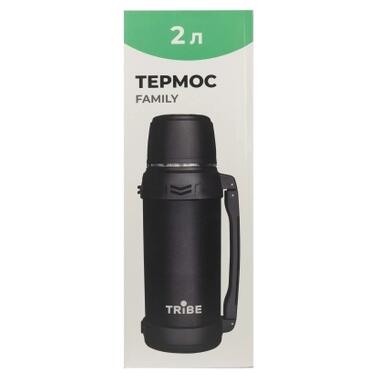 Термос Tribe Family line 2 л Black (T-DG-0001-black) фото №11