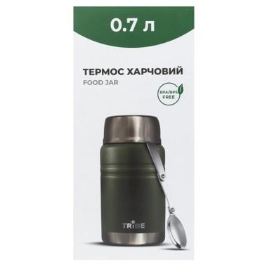 Термос Tribe Food Jar пищевой 0,7 л olive (T-DE-0023-olive) фото №4