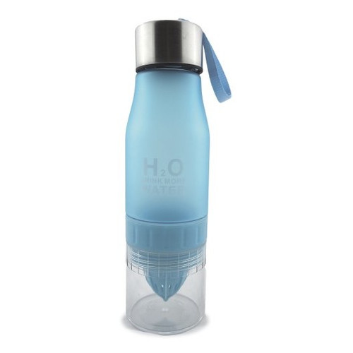 Пляшка для води та напоїв H2O Блакитний 600 мл (QC-650) фото №1