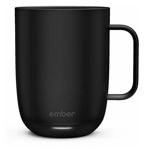 Керамічна кружка з контролем температури Smart-cup Ember Ceramic Temperature Control Mug 420 мл  Black фото №1