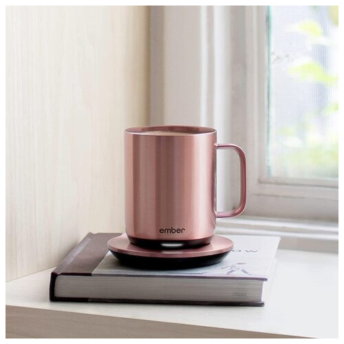 Розумна чашка Ember Temperature Control Smart Mug 300 мл 2 покоління (2 покоління), рожеве золото фото №4