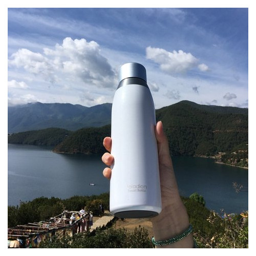 Смарт-термос Foladion Smart Water Bottle 500ml Stainless Steel White фото №2
