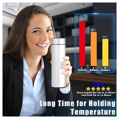 Термос XPRO 500 ml красный (234560622_186) фото №7