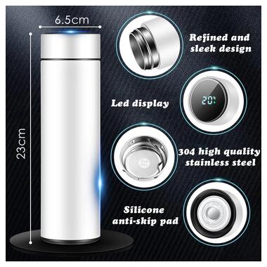 Термос XPRO 500 ml красный (234560622_186) фото №5