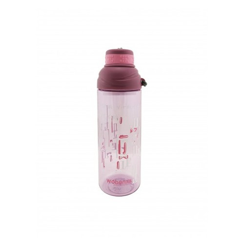 Пляшка для води із ситом Fashion 480мл Рожевий (8611) фото №1