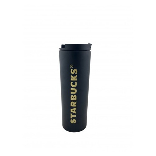 Термокухоль з логотипом Starbucks 500 мл Чорний (ЕL-506) фото №1