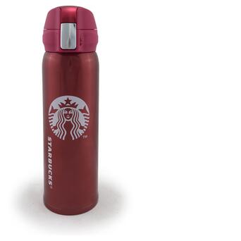 Термокухоль з логотипом Starbucks 500 мл Червоний (EL272A) фото №1