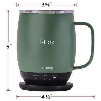 Розумна чашка Nextmug з контрольованою температурою 420 мл Шавлія фото №3