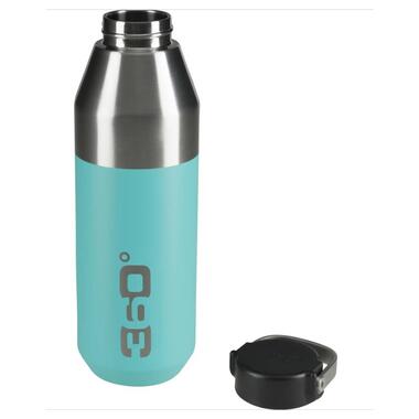 Термофляга 360 Degrees Vacuum Insulated Stainless Narrow Mouth Bottle, Turquoise, 750 ml (STS 360BOTNRW750TQ) фото №2