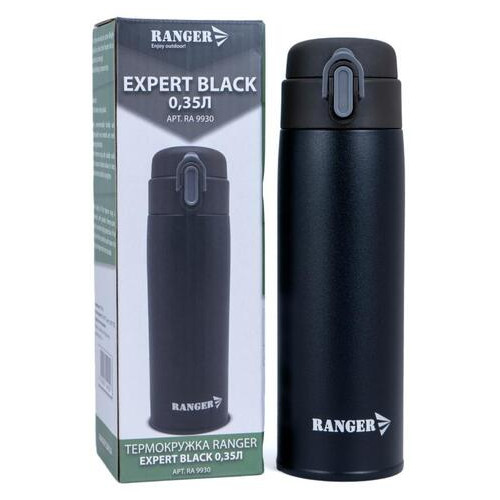 Термокухоль Ranger Expert 0,35 L, Black фото №1