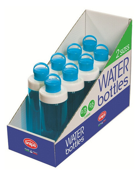 Пляшка тританова Snips Water to go 0.5л Синя (8001136900686) фото №7