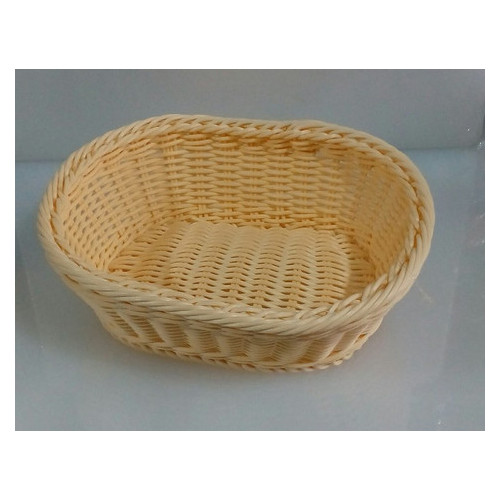 Плетений кошик для хліба 250*200 мм пластик Empire М-9784 фото №1