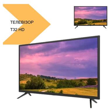 Телевізор LED TV T32 HD діагональ 32, колір чорний, бренд XPRO (42876-T32_4059) фото №2