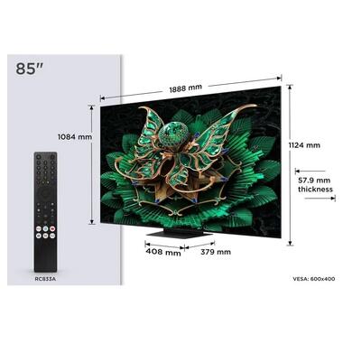 Телевизор TCL 85C7K фото №9