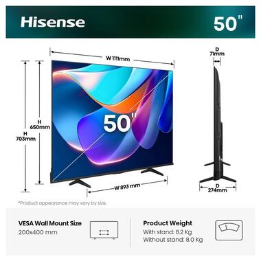 Телевизор Hisense 50A6S фото №3