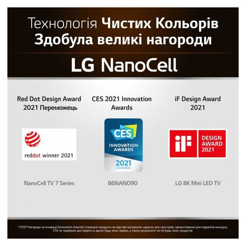 Телевізор LG 65NANO756PA фото №14