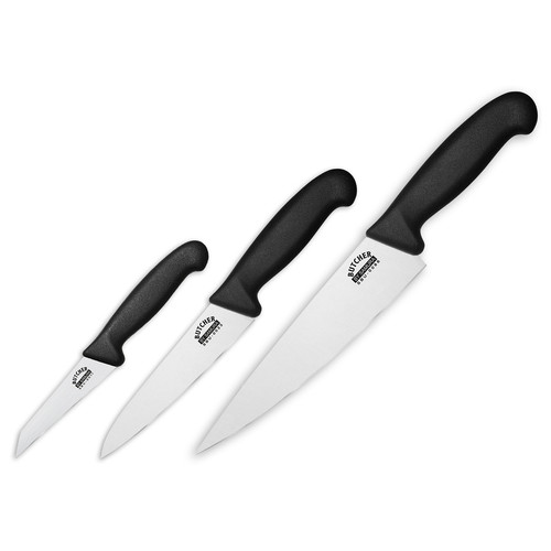 Набір із 3-х кухонних ножів Samura Butcher (SBU-0220) фото №1