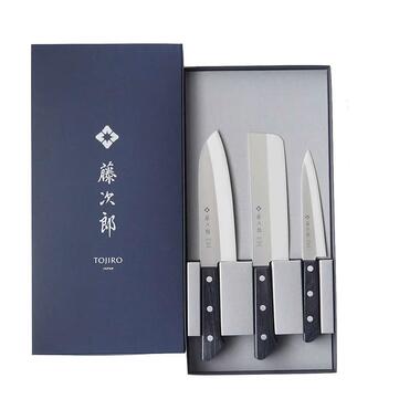 Набір з 3-х кухонних ножів Tojiro Basic (TBS-300) фото №1