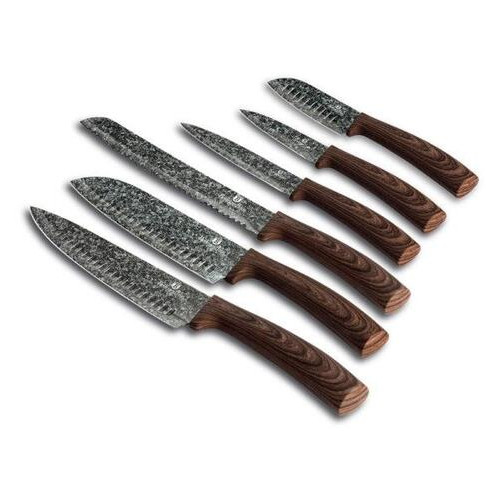 Набір ножів 6 предметів Forest Line Berlinger Haus BH-2505 фото №1