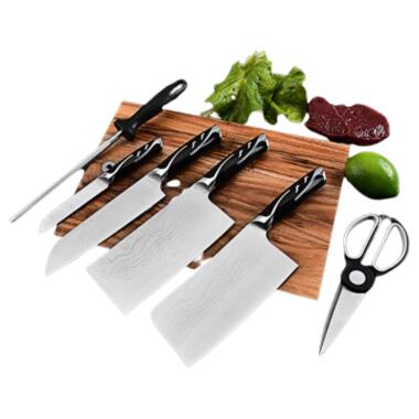 Набір кухонних ножів KFPP Pollux спеціальна ножова сталь з кріозакалкою фото №1
