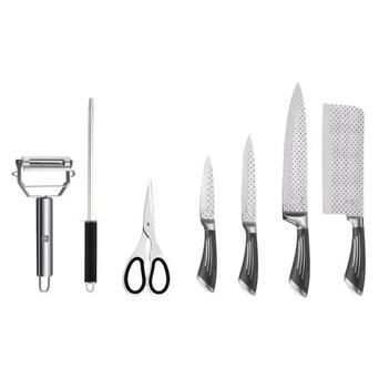 Набір професійних кухонних ножів у підставці 8 предметів XPRO GF-S12 (GF-S12_699) фото №4