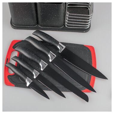 Набір кухонних ножів та приладдя ZP-067, 19 предметів корисний nнабір для кухні з антипригарним покриттям, бренд XPRO (42825-ZP-067_1287) фото №4