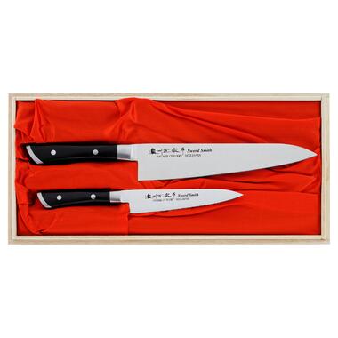 Набір з 2-х кухонних ножів у подарунковій коробці Satake Hiroki (HG8341W) фото №1