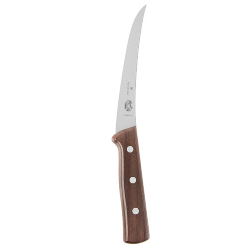 Ніж кухонний обвалочний вузький напівжорсткий вигнутий Victorinox Boning Knife 150 мм (5.6606.15) фото №2