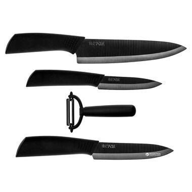 Набор ножей керамических Xiaomi Huo Hou Fire Nano Ceramic Knife Set 4 шт фото №1