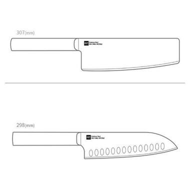 Набір ножів Huo Hou Heat Knife Set Origina HU0015 Black фото №4