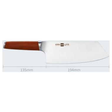 Набір ножів із підставкою HuoHou з 6 предметів (HU0158)  фото №4