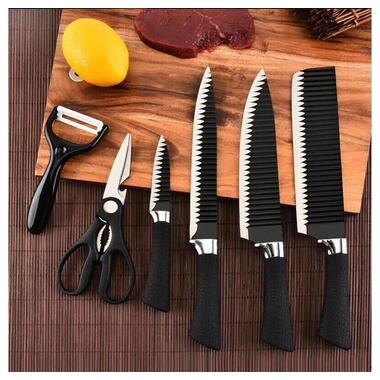 Набір із 6 кухонних ножів Everrich фото №6