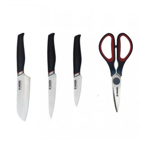 Набор ножей из 4 предметов Vinzer Asahi 4 пр. (89128) фото №1