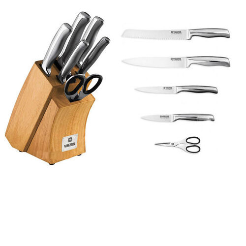 Набір ножів Vinzer Supreme 7 предметів 89120 VZ фото №1