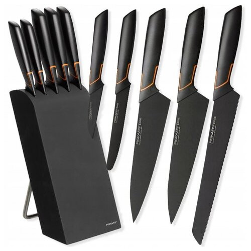 Набір 5 ножів у блоці Fiskars Edge 1003099 фото №1