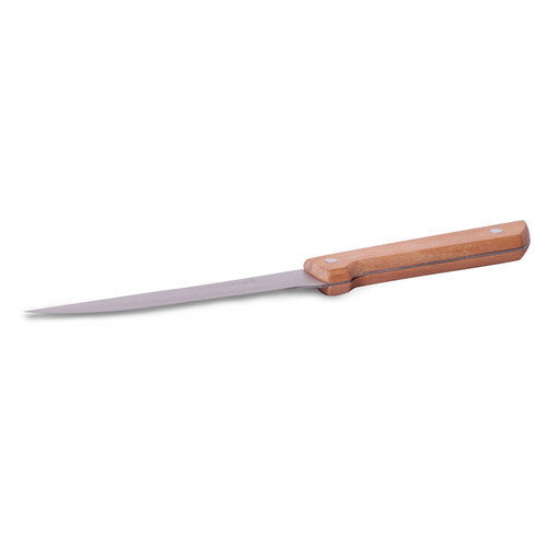 Нож Kamille для костей из нержавеющей стали с деревянной ручкой  фото №1