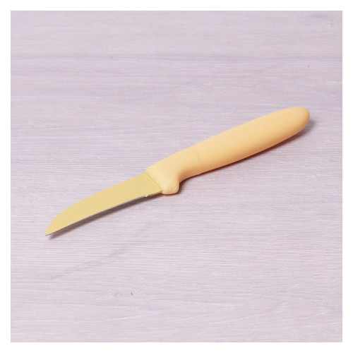 Нож Kamille для чистки из стали с покрытием non-stick и пластиковой ручкой  фото №6